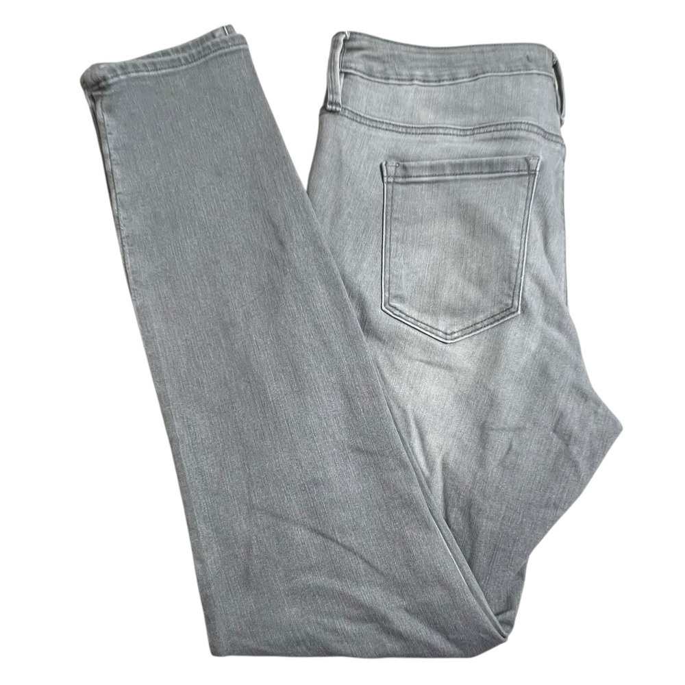 Athleta Sculptek‎ Womens 6 Gray Mid Rise Stretch Skinny Jeans